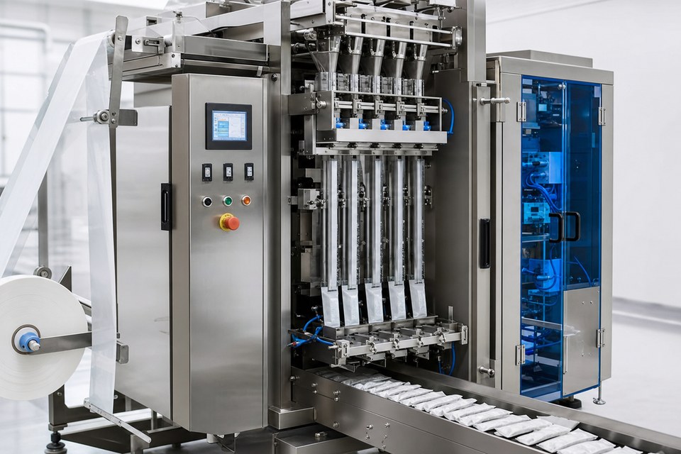 Stick-pack and sachet machines